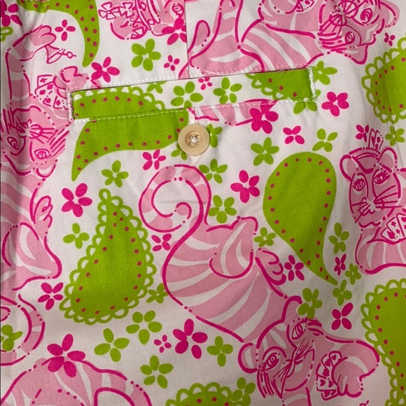 Lilly Pulitzer white label Blackjack Tiger print - Picture 5 of 5